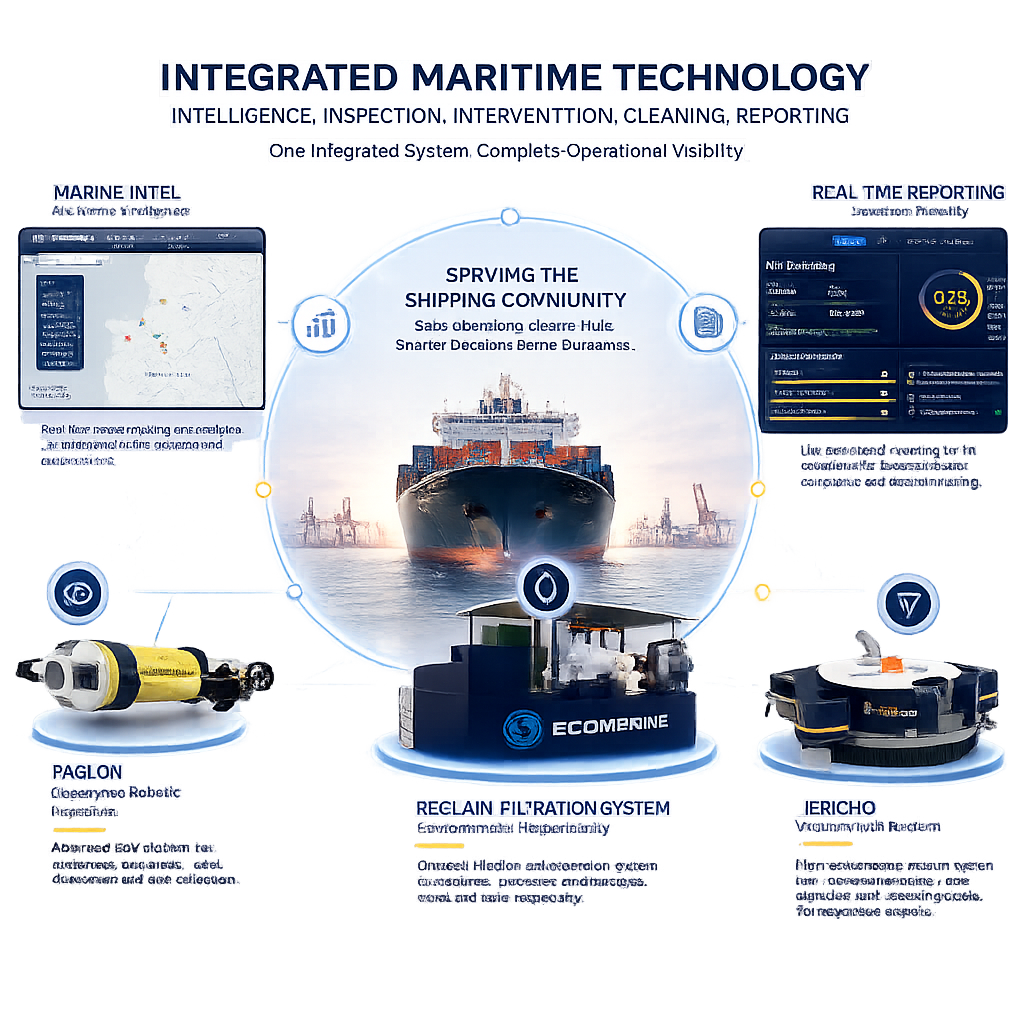 Integrated Emergent marine technology platform interface