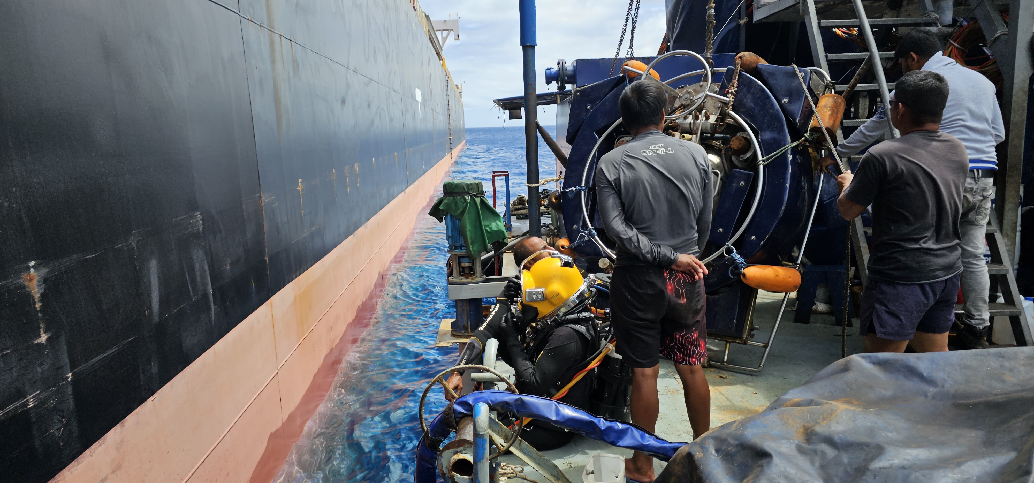 Operational marine technology deployment in a port environment