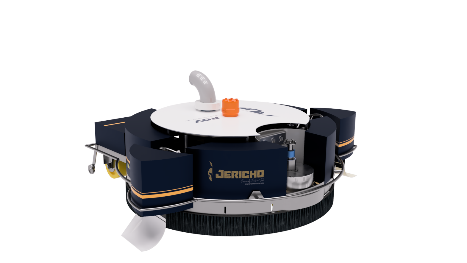 JERICHO reclaim hull-cleaning system